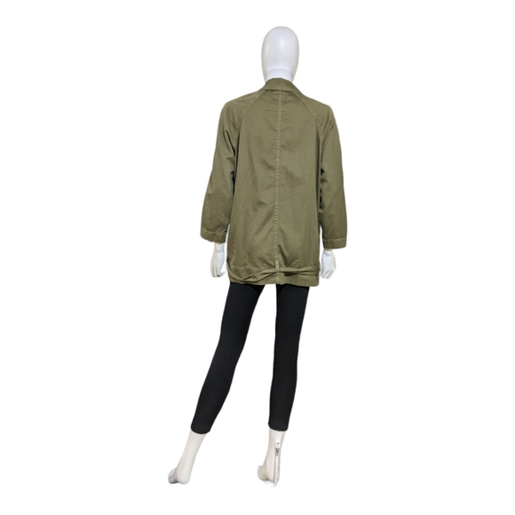 Current/Elliot Military Green Infantry Jacket, 0 - Picture 2 of 12